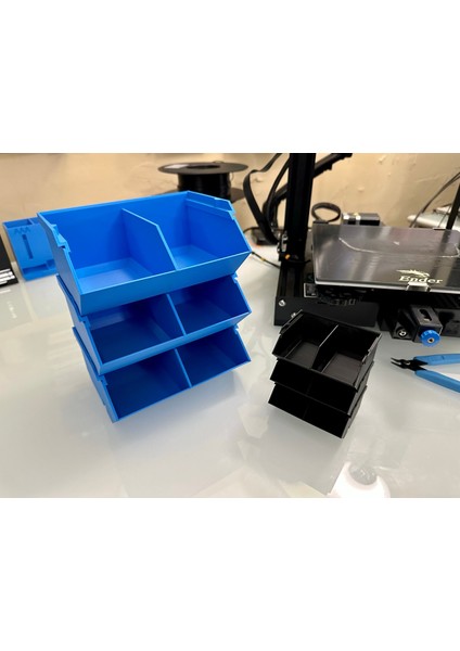 Alt Bölmeli Istiflenebilir Kutu 82,8X64X36MM (Vazo Modu) (Plastik Aparattır!!!) indirimleri