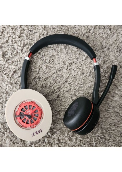 Jabra Evolve 75 Kulak (Oval) Kulaklık Adaptörü (Plastik Aparattır!!!)