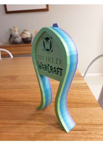 World Of Warcraft Kulaklık Standı (Plastik Aparattır!!!)