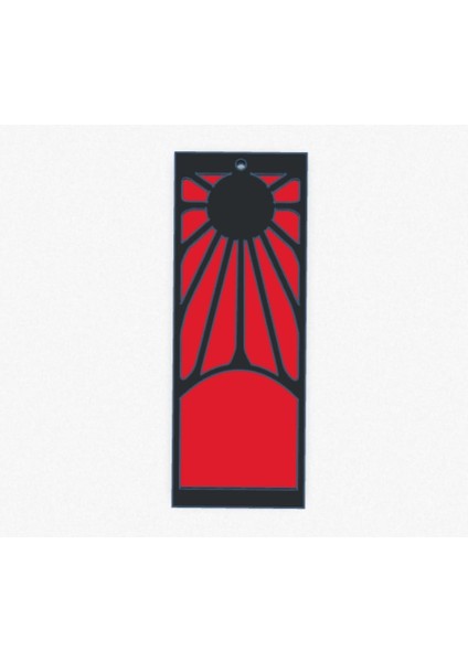 Şeytan Katili Hanafuda Küpe (Plastik Aparattır!!!)