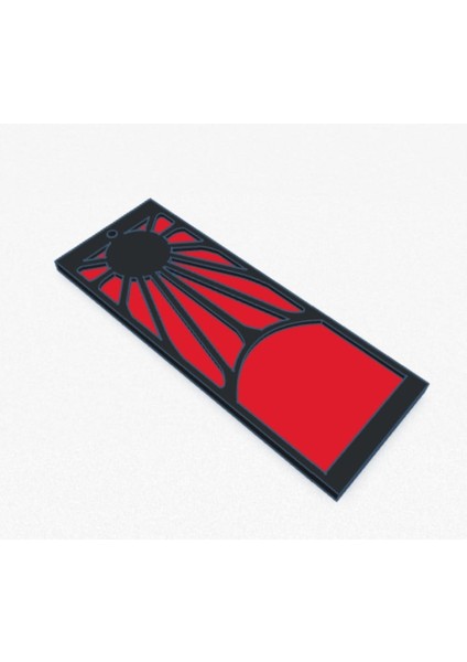 Şeytan Katili Hanafuda Küpe (Plastik Aparattır!!!)