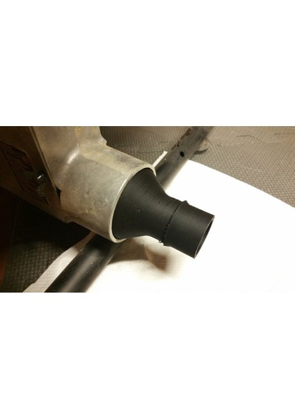 Vakum Adaptörü - Küçük Atölye Vac'ından Dewalt DW745 Kompakt Masa Testeresine (Plastik Aparattır!!!)