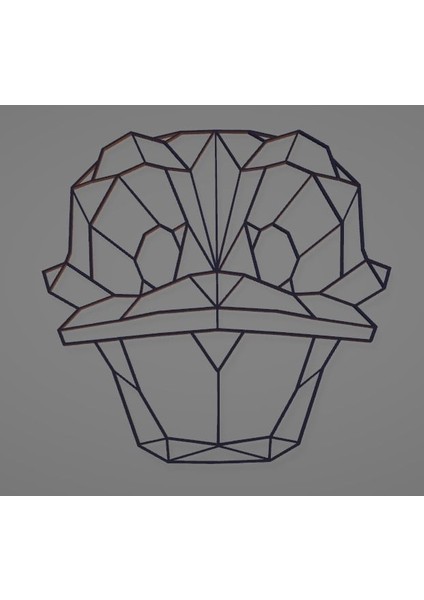 Donald Duck Geometriclineart (Plastik Aparattır!!!)