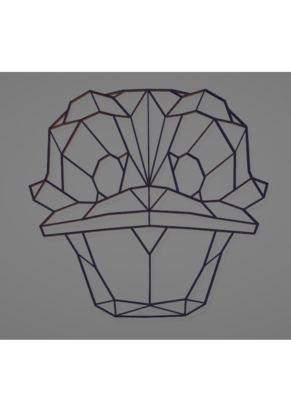 Donald Duck Geometriclineart (Plastik Aparattır!!!)