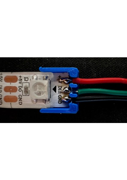 Konnektör - 3 Pın LED Şerit (Plastik Aparattır!!!)