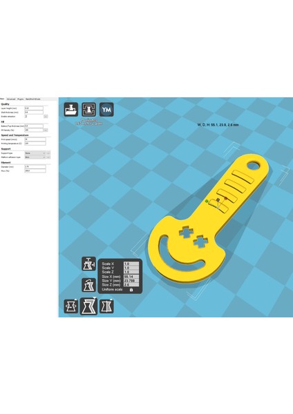 Alışveriş Sepeti Liberator (Keychain Sepeti Para Aracı) (Plastik Aparattır!!!)