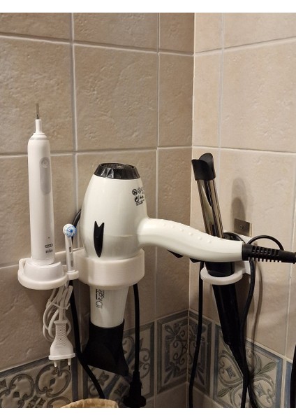 Oral B Diş Fırçası ve Saç Kurutma Makinesi Desteği (Plastik Aparattır!!!) modelleri