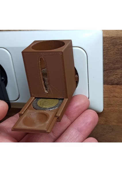 Madeni Para Dispenseri - Münzspender (Plastik Aparattır!!!) fırsatları