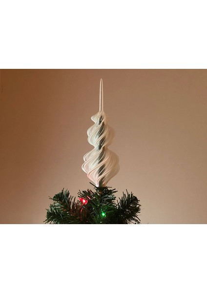 Spiral Ağaç Topper (Plastik Aparattır!!!) modelleri