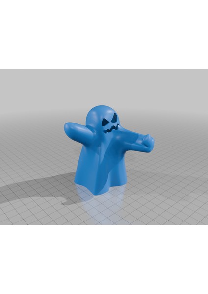 Küfür Eden Hayalet Çay Işığı - Stl (Plastik Aparattır!!!)