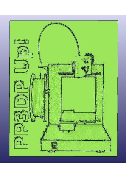 PP3DP Up! Artı Litofan (Plastik Aparattır!!!)