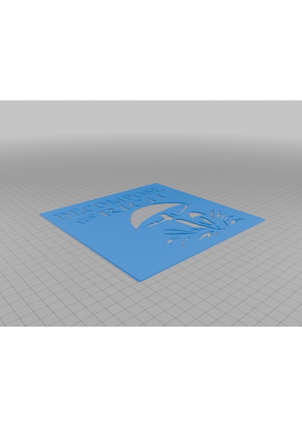 Zengin Mantar Şablonunu Ayrıştırın (Plastik Aparattır!!!) modelleri