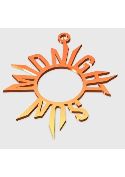 Gece Yarısı Güneş Kolye (Plastik Aparattır!!!)