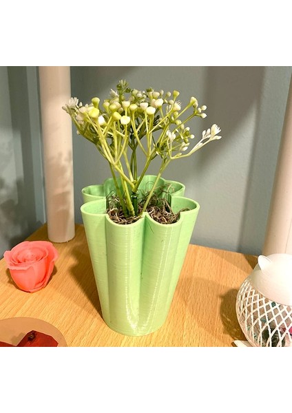 Dört Yapraklı Yonca Vazo - Lucky Shamrock Vazo (Plastik Aparattır!!!) fiyatları