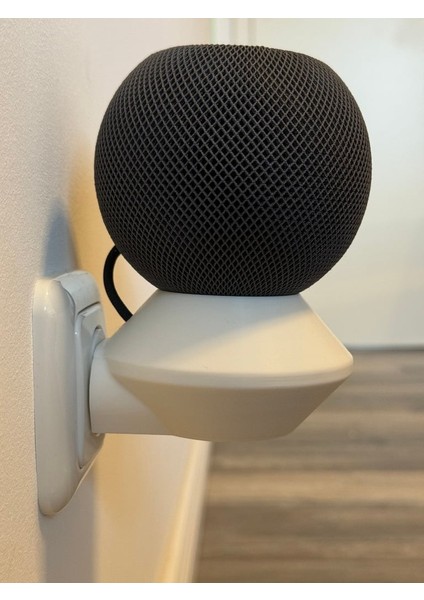 Homepod Mini Duvar Prizine Montaj (Plastik Aparattır!!!)