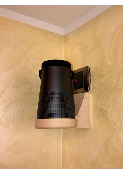Bose Soundlink Revolve Plus Için Duvar Montaj Braketi (Plastik Aparattır!!!)