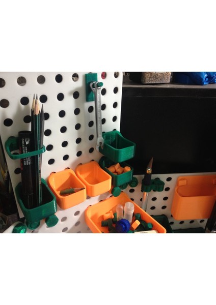 V3D Pegboard Düzenleme Sistemine Uygun Küçük Çekmece (Plastik Aparattır)