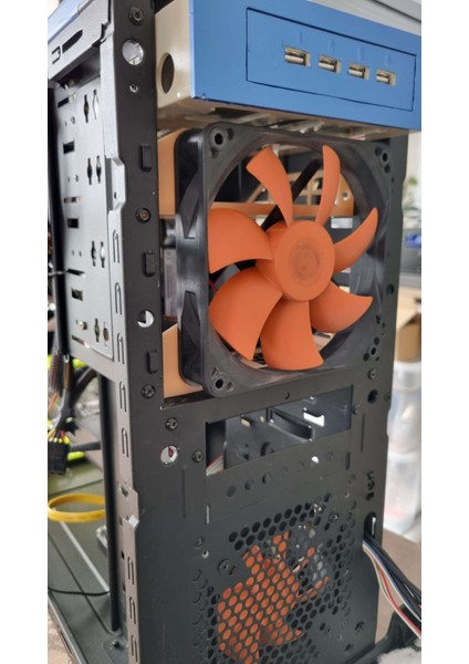 120MM Fan ve HDD Veya SSD Için Pc Kasası 5, 25" Ek Parça (Plastik Aparattır!!!) fırsatları