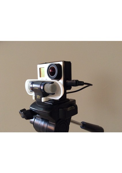 Gopro'da Mikrofon Için Reflektör (Plastik Aparattır!!!)
