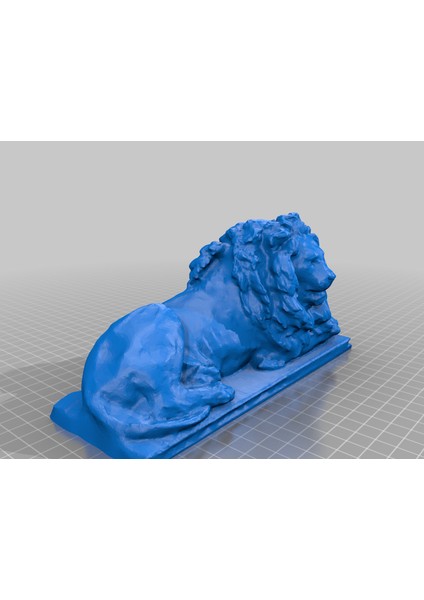 Demir Aslan Heykeli 3D Tarama (Plastik Aparattır!!!) fırsatları