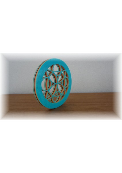 3D Renkli Yaşam Çiçeği Mandala (Plastik Aparattır!!!) fırsatları