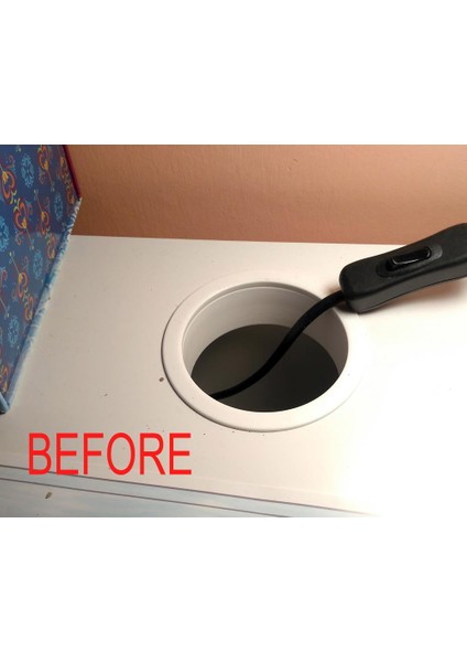 Ikea Micke Masa Deliği Fişi (Plastik Aparattır!!!) modelleri