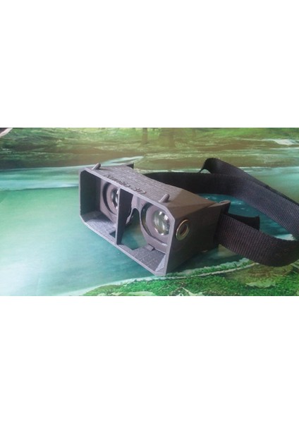 Vr Karton Gözlük +Mıknatıslar (Plastik Aparattır!!!)