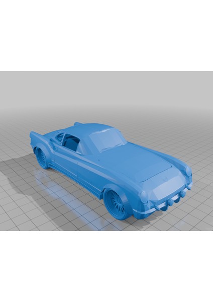 Chevrolet Corvette C1 Geniş Gövdeli (Plastik Aparattır!!!)