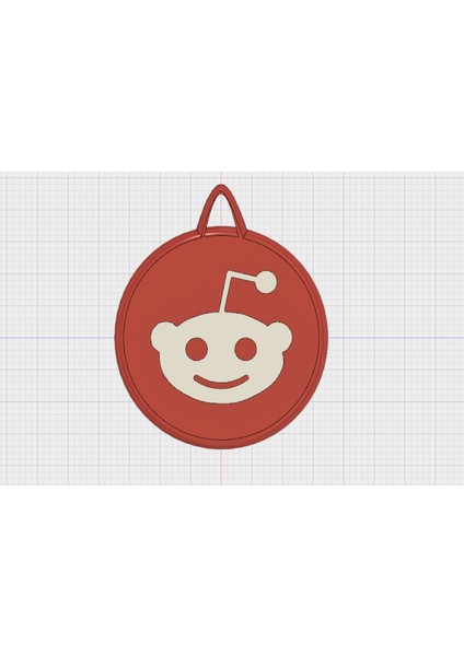 Reddit Anahtarlık (Plastik Aparattır!!!)