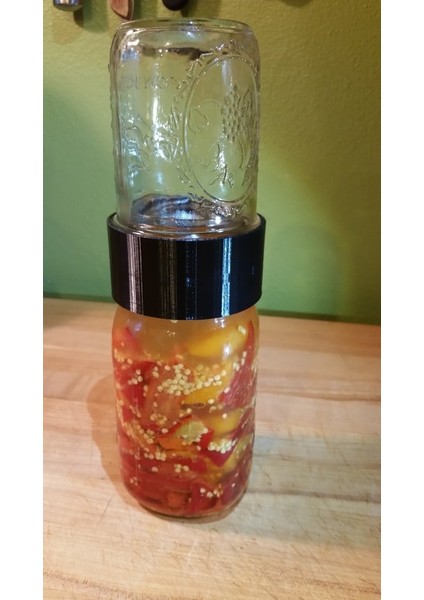 Fermenter Top Kavanoz Yüzüğü (Plastik Aparattır!!!)