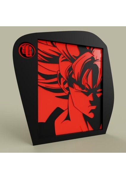 San Goku Yetişkin - Yetişkin Son Goku - Dragon Ball Z (Plastik Aparattır)