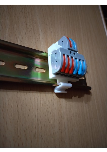 Lavers ile 3 Yollu Terminal Bloğu Için Din Rayı Montajı (Plastik Aparattır!!!) fırsatları