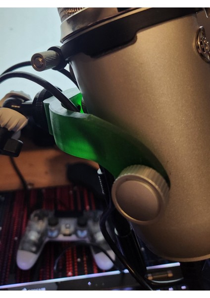 3/8'inci Mikrofon Adaptörü Için Mavi Yeti Dişli Kelepçe (Plastik Aparattır!!!) modelleri