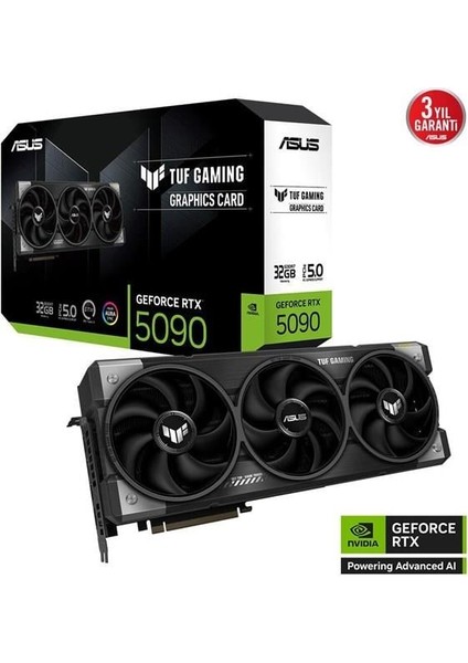 32GB Tuf RTX5090-32G Gamıng Gddr7 512BIT HDMI Dp Pcıe 5.0