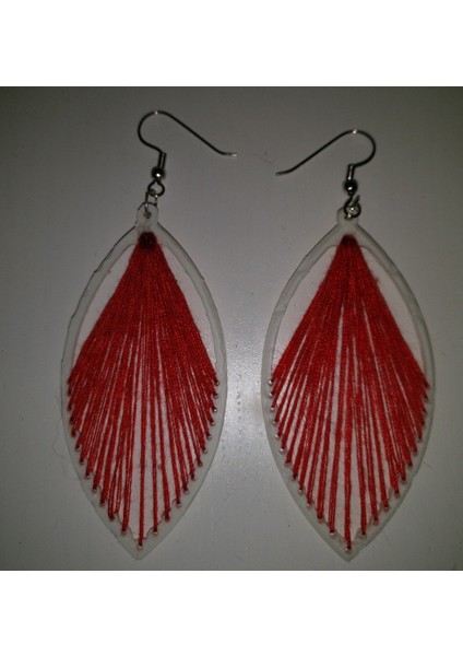 Tel Örgü Küpeler (Plastik Aparattır!!!)