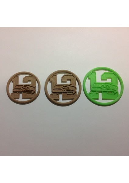 Seahawks Madeni Para/rozet (Plastik Aparattır) fiyatları