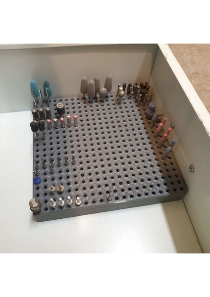 Dremel Uçları Çekmece Düzenleyicisi (Plastik Aparattır)