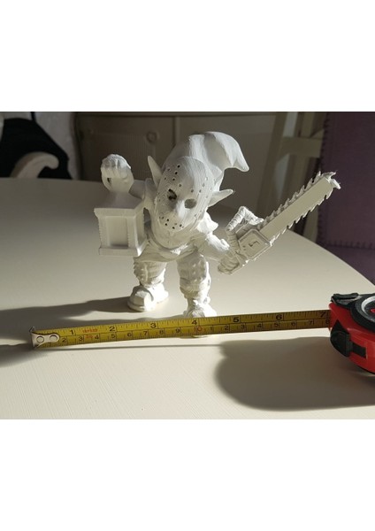 Testere ile Kötü Jason Gnome (Plastik Aparattır)