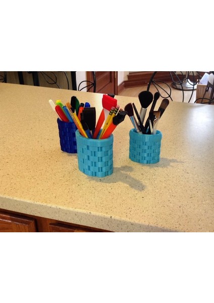 Sepet Örgü Kalem Bardağı (Plastik Aparattır) modelleri