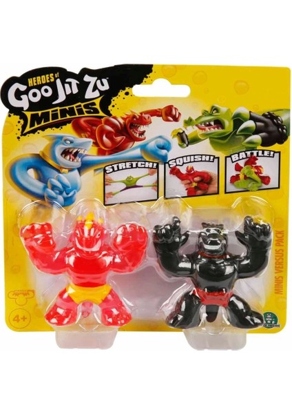 Nessiworld Goojitzu Hgjz Minis Stretch 2'li Figür Seti GJT48000