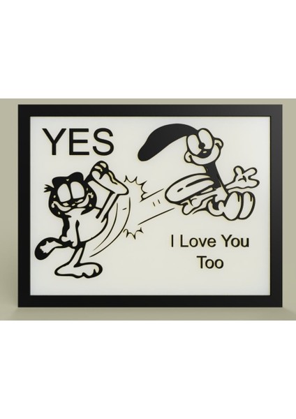 Garfield ve Odie - Garfield ve Odie (Plastik Aparattır!!!)