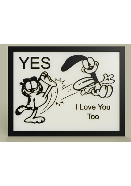 Garfield ve Odie - Garfield ve Odie (Plastik Aparattır!!!)
