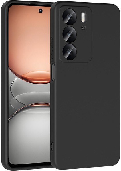 Realme C75 Kılıf Kamera Korumalı Içi Süet Lansman Kapak