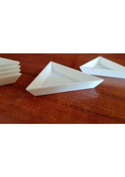Tırnak Sanatı Süslemeleri, Boncuklar, Yapay Elmaslar ve Diğer Küçük Şeyler Için Üçgen Tepsi (Plastik Aparattır) indirimleri