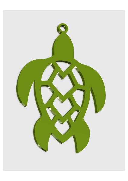 Kaplumbağa Örgü Kolye (Plastik Aparattır) fiyatları