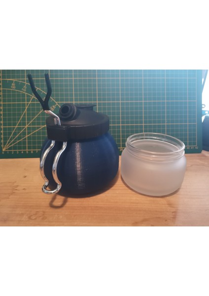 Airbrush Boya Temizleme Kabının Değiştirilmesi (Plastik Aparattır!!!)