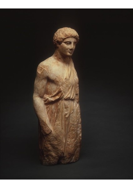 Cenaze Stelinden Bir Genç Figürü (Mezar Işareti), C. Mö 380 (Plastik Aparattır!!!)