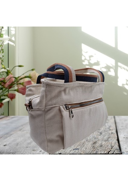 Midi Kilim Desen Triplet Tote Bag, Yazlık Kadın Omuz Çantası fiyatları
