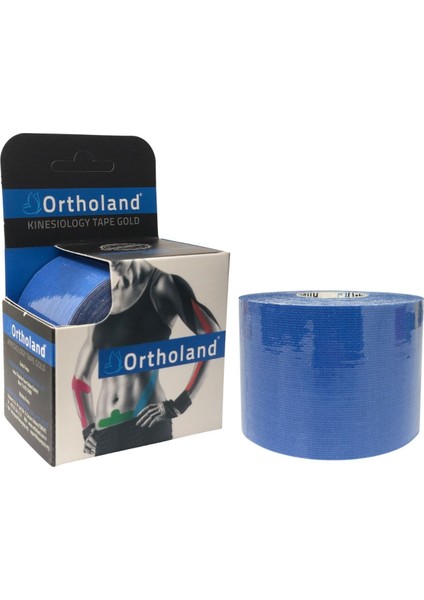 Kinesio Bandı, Spor Kas 5cm*5mt Koyu Mavi