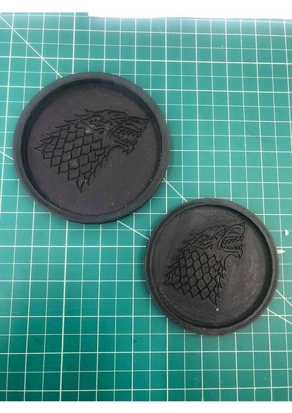 House Stark Round Coaster, Game Of Thrones (Plastik Aparattır!!!) indirimleri